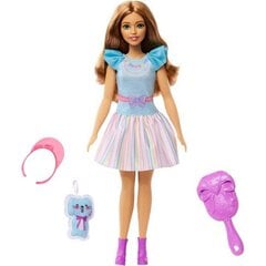 Lėlė My First Barbie rudaplaukė kaina ir informacija | Žaislai mergaitėms | pigu.lt