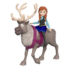 Маленькая кукла FROZEN - Doll Anna & Sven цена и информация | Игрушки для девочек | pigu.lt