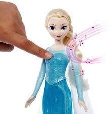 Dainuojanti lėlė Elza Disney Frozen, EN kaina ir informacija | Žaislai mergaitėms | pigu.lt