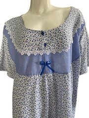 Ночная рубашка с коротким рукавом Sentina, большие размеры цена и информация | Женские пижамы, ночнушки | pigu.lt