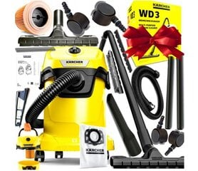 Pramoninis dulkių siurblys Karcher 1000W kaina ir informacija | Pramoniniai siurbliai | pigu.lt