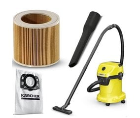 Промышленный пылесос KARCHER 1000W цена и информация | Промышленные пылесосы | pigu.lt