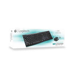 Logitech MK270 kaina ir informacija | Klaviatūros | pigu.lt