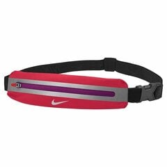Сумка на пояс для бега Nike Slim Waist Pack 3.0, один размер, красная цена и информация | Рюкзаки и сумки | pigu.lt