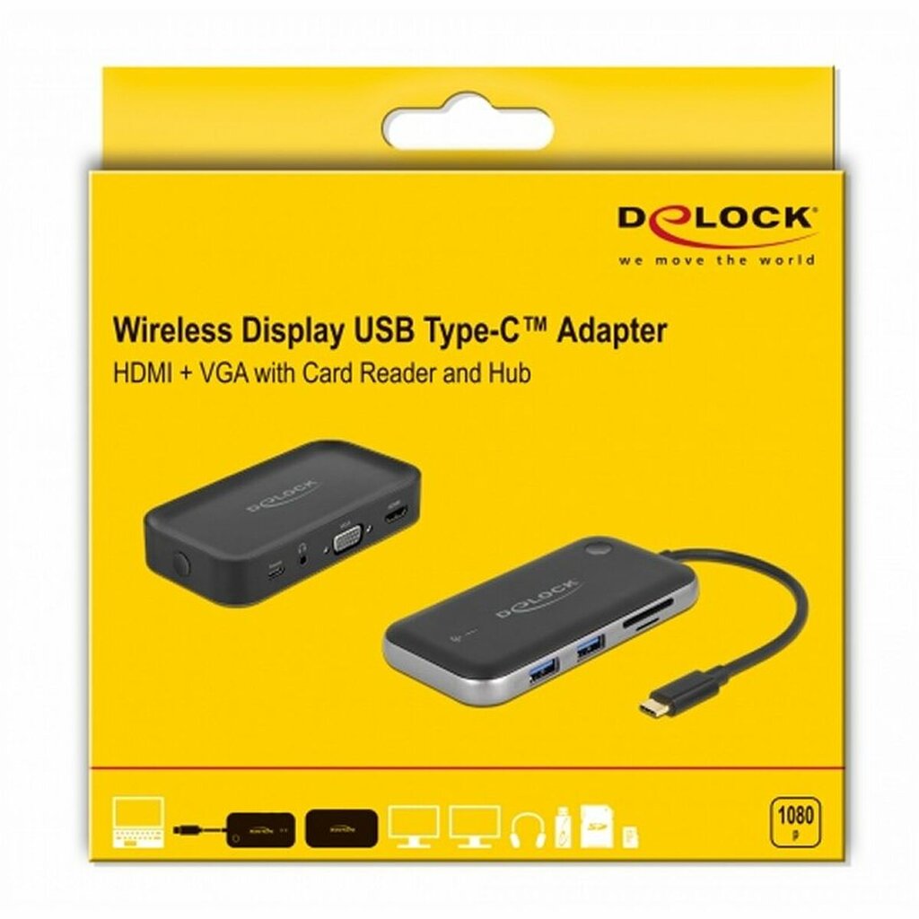 Delock 87775 kaina ir informacija | Adapteriai, USB šakotuvai | pigu.lt