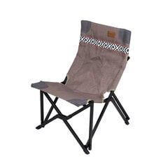 Turistinė kėdė  Brooklyn Taupe, 70x51,5cm, ruda kaina ir informacija | Turistiniai baldai | pigu.lt