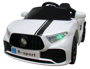 Vienvietis elektromobilis R-Sport Cabrio B7, baltas kaina ir informacija | Elektromobiliai vaikams | pigu.lt