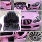 Vienvietis elektromobilis R-Sport Cabrio B14, rožinis kaina ir informacija | Elektromobiliai vaikams | pigu.lt