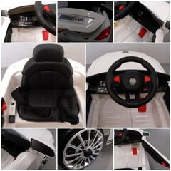 Vienvietis elektromobilis R-Sport Cabrio M5, baltas kaina ir informacija | Elektromobiliai vaikams | pigu.lt