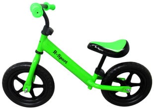 Balansinis dviratis R7, žalias цена и информация | Балансировочные велосипеды | pigu.lt