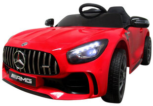Vienvietis elektromobilis Mercedes GTR, raudonas kaina ir informacija | Elektromobiliai vaikams | pigu.lt