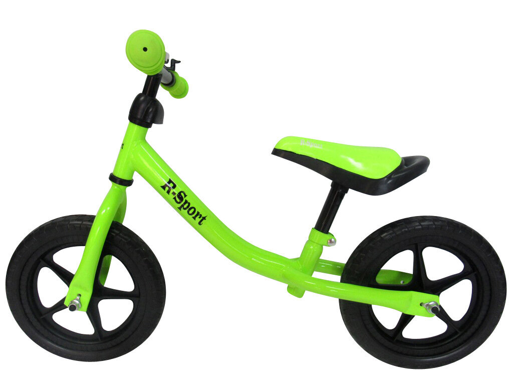Balansinis dviratis R1, žalias kaina ir informacija | Balansiniai dviratukai | pigu.lt