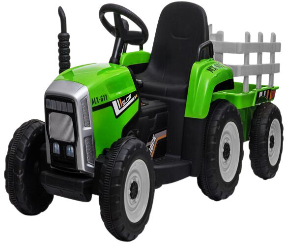 Vienvietis elektrinis traktorius R-Sport C1, žalias kaina ir informacija | Elektromobiliai vaikams | pigu.lt