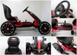 Minamas kartingas Abarth Black, juodas kaina ir informacija | Žaislai berniukams | pigu.lt