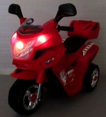 Vienvietis elektrinis motociklas R-Sport M6, raudonas kaina ir informacija | Elektromobiliai vaikams | pigu.lt