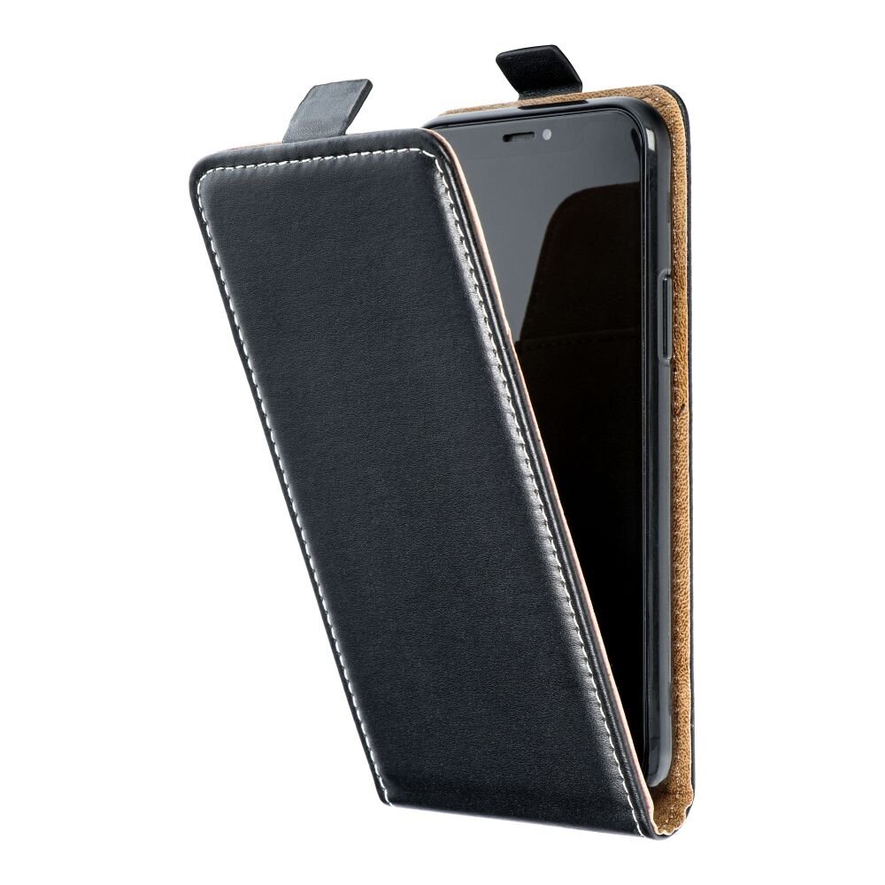 Flip Case Slim Flexi skirtas Samsung S23, juodas цена и информация | Telefono dėklai | pigu.lt