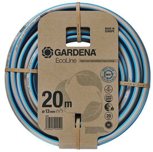 Laistymo žarna Gardena EcoLine Hose 20m, 13 mm kaina ir informacija | Laistymo įranga, purkštuvai | pigu.lt