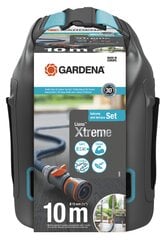 Текстильный шланг с подключением к крану и сумкой для хранения Gardena Liano Extreme, 10 м цена и информация | Оборудование для полива | pigu.lt