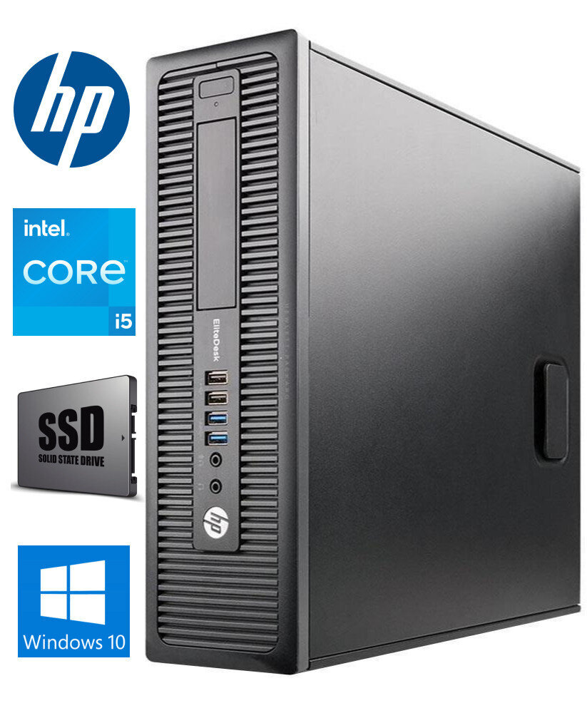 HP 600 G1 i5-4570 8GB 1TB HDD Windows 10 Professional цена и информация | Stacionarūs kompiuteriai | pigu.lt