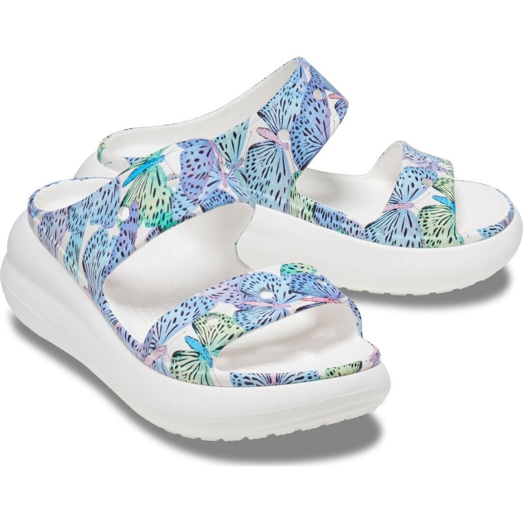 Basutės moterims Crocs™ Classic Crush Butterfly Sandal 232172 kaina ir informacija | Basutės moterims | pigu.lt