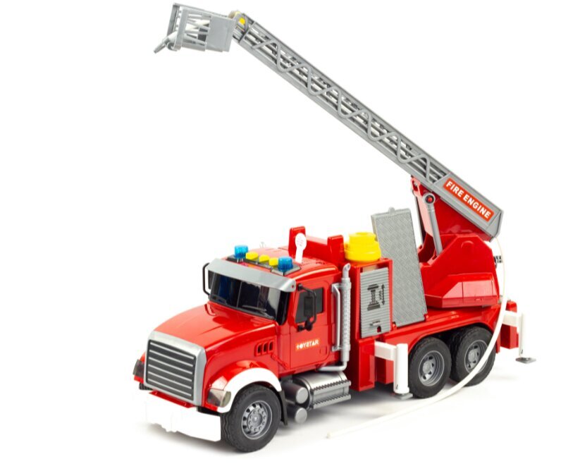 Žaislinė gaisrinė, raudona цена и информация | Žaislai berniukams | pigu.lt