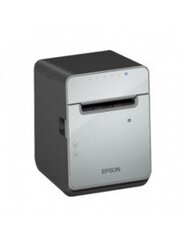 Lipdukų spausdintuvas Epson TM-L100, 8 dots/mm (203 dpi), cutter, linerless, USB, RS232, Ethernet, black цена и информация | Аксессуары для принтера | pigu.lt