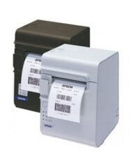 Lipdukų spausdintuvas Epson TM-L90, 8 dots/mm (203 dpi), USB, RS232, black kaina ir informacija | Spausdintuvų priedai | pigu.lt