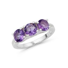 Серебряное (925) кольцо с драгоценными камнями, код ah5375-1 AH5375-1EU-57 цена и информация | Кольца | pigu.lt