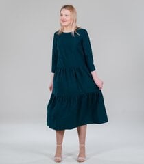 Hansmark женское платье Lidia 64109*01,  тёмно-зелёный 4741547913281 цена и информация | Платья | pigu.lt
