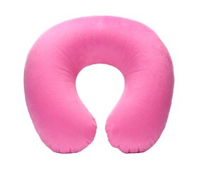 Ergonomiška pagalvė U-formos Pink kaina ir informacija | Priklijuojamos blakstienos, blakstienų rietikliai | pigu.lt