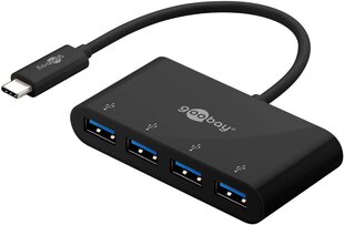 Adapteris Goobay 61073 USB-C / USB-A цена и информация | Адаптеры, USB-разветвители | pigu.lt