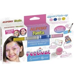 Детский макияж Alpino Festival 4 цветов цена и информация | Игрушки для девочек | pigu.lt