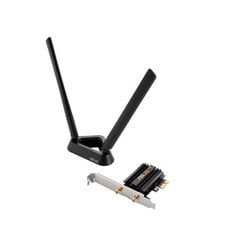 ASUS Netzwerkadapter PCE-AXE59BT PCEAXE59BT (90IG07I0-MO0B00) (90IG07I0MO0B00) цена и информация | Контроллеры | pigu.lt