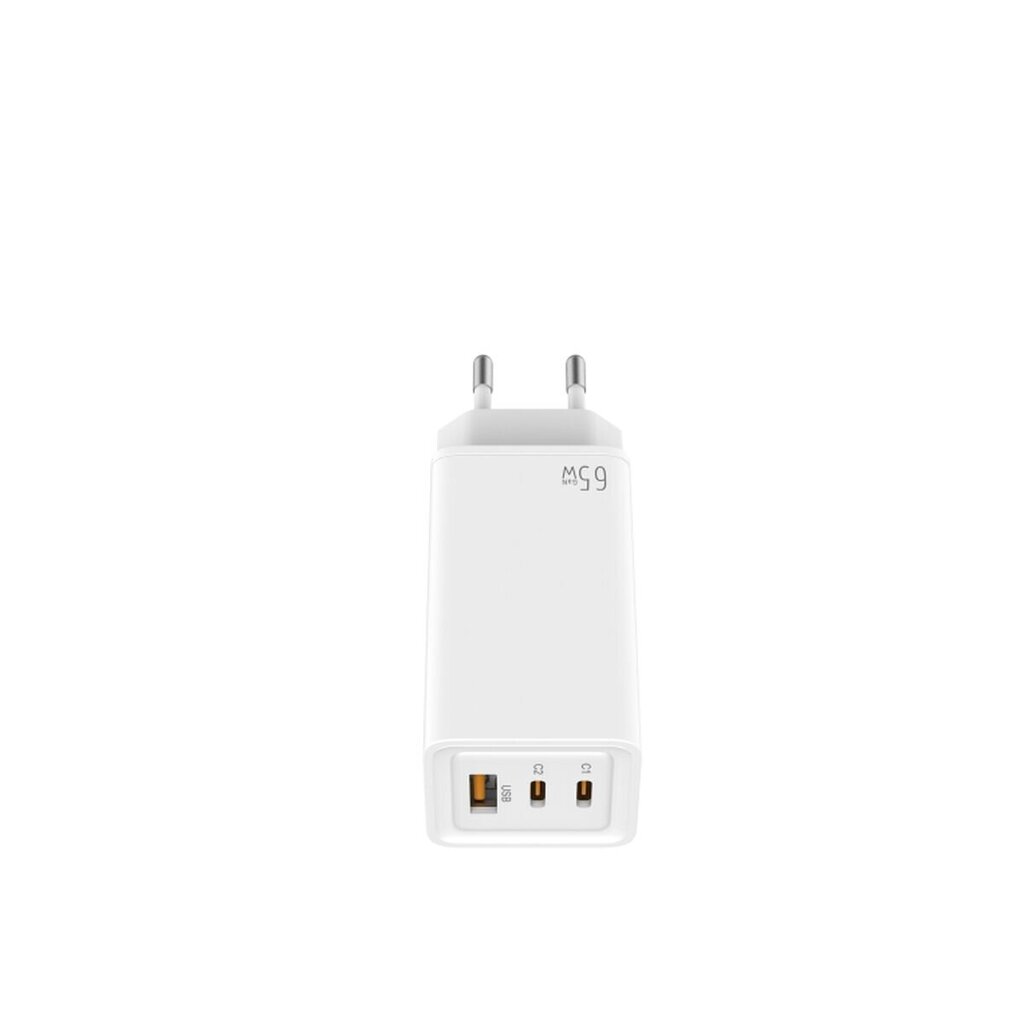 Leotec LECSPH65W3W, USB-C x 2, USB-A, 2A kaina ir informacija | Krovikliai telefonams | pigu.lt