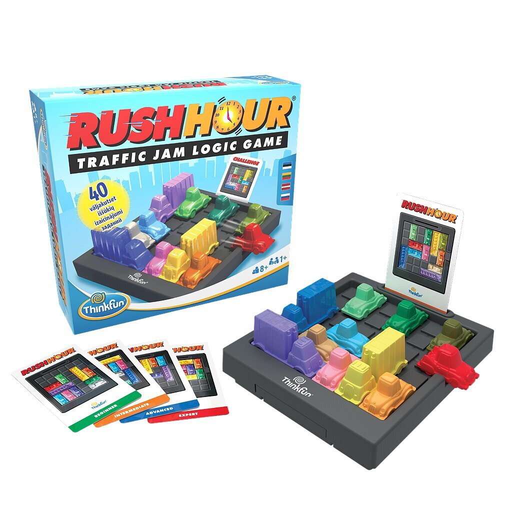 Stalo žaidimas ThinkFun Rush Hour kaina ir informacija | Stalo žaidimai, galvosūkiai | pigu.lt