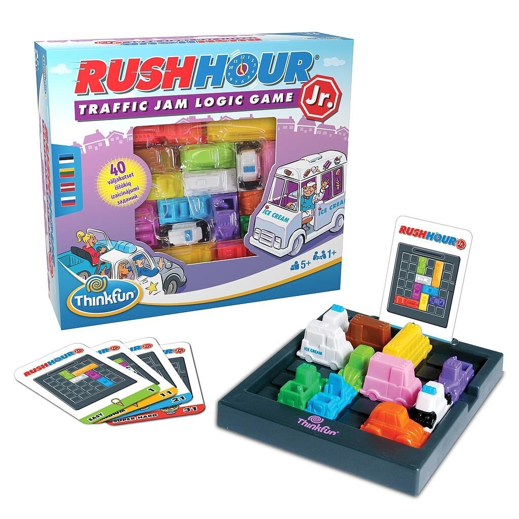 Stalo žaidimas ThinkFun Rush Hour Jr цена и информация | Stalo žaidimai, galvosūkiai | pigu.lt