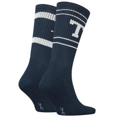 Th men sock 2p sport patch tommy hilfiger for men's navy 701222630002 701222630002 цена и информация | Мужские носки | pigu.lt