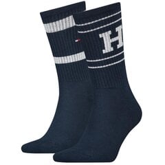 Kojinės vyrams Tommy Hilfiger 701222630002, mėlynos, 2 poros kaina ir informacija | Vyriškos kojinės | pigu.lt