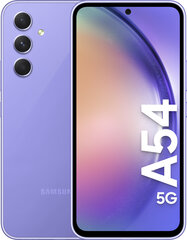 Samsung Galaxy A54 5G 8/256GB SM-A546BLVDEUE Light Violet цена и информация | Мобильные телефоны | pigu.lt