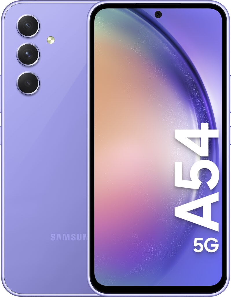 Телефон Samsung МОБИЛЬНЫЙ ТЕЛЕФОН GALAXY A54 5G/256GB ФИОЛЕТОВЫЙ SM-A546B  SAMSUNG цена | pigu.lt