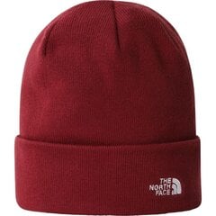 Norm beanie summit the north face unisex red nf0a5fw16r3 цена и информация | Женские шапки | pigu.lt