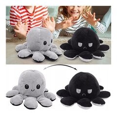 Pliušinis dvipusis aštuonkojis Tik Tok Octopus, 10 x 20 cm kaina ir informacija | Minkšti (pliušiniai) žaislai | pigu.lt