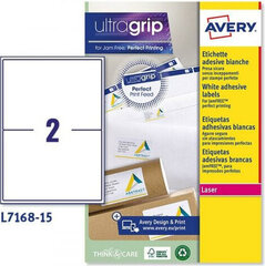 Etiketės Avery L7168, 199,6 x 143,5 mm, 15 lapų kaina ir informacija | Kanceliarinės prekės | pigu.lt