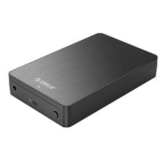 Orico HM35C3-EU-BK-BP HDD Enclosure 3,5" (black) цена и информация | Чехлы для внешних жестких дисков | pigu.lt