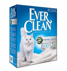 Наполнители для котов EverClean Total Cover, 10 л цена и информация | Наполнитель для кошек | pigu.lt