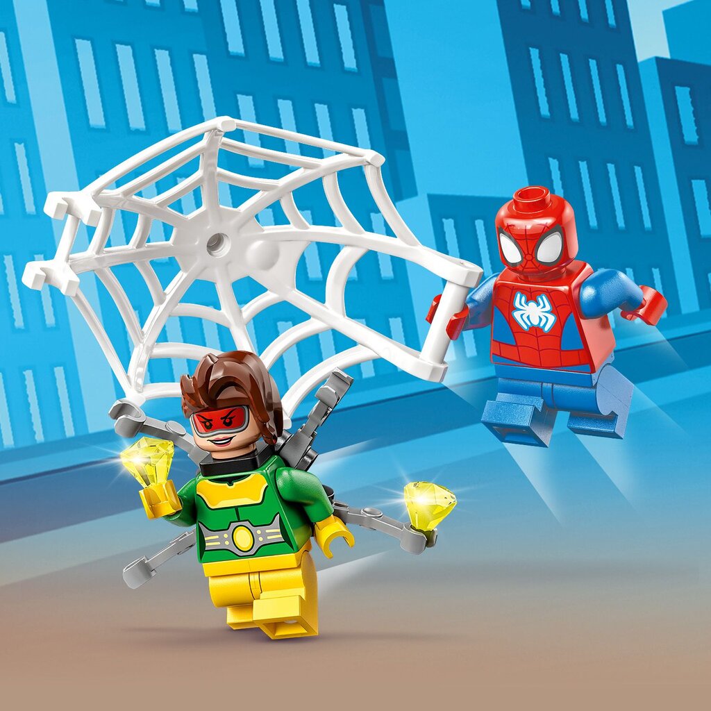 10789 LEGO® Marvel Žmogaus voro automobilis ir Daktaras Aštuonkojis kaina ir informacija | Konstruktoriai ir kaladėlės | pigu.lt