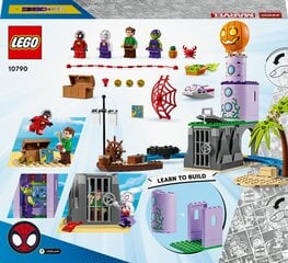 10790 LEGO® Marvel Команда Паука на маяке Зеленого гоблина цена и информация | Конструкторы и кубики | pigu.lt