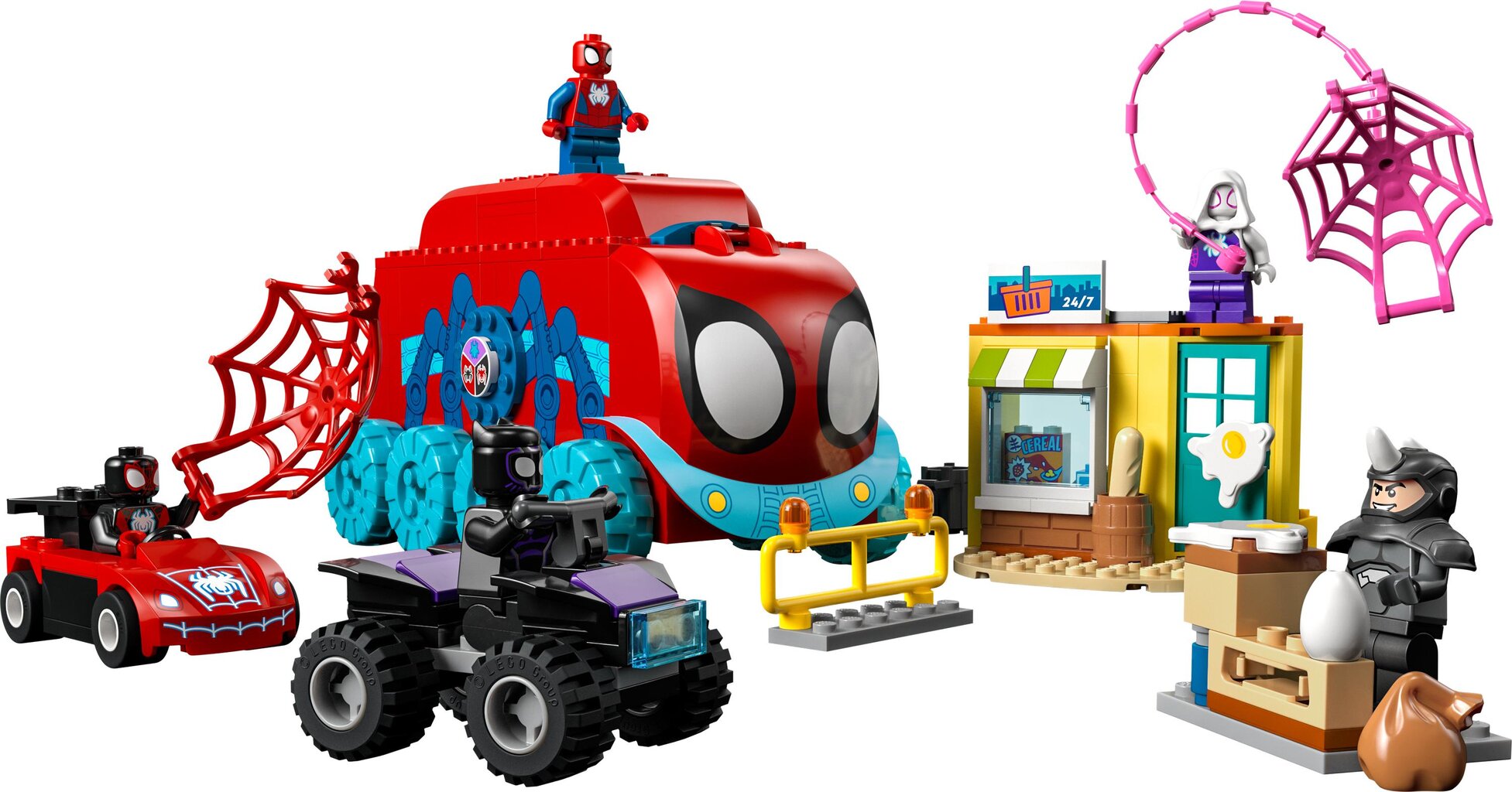 10791 LEGO® Marvel Voriuko komandos mobilioji būstinė kaina ir informacija | Konstruktoriai ir kaladėlės | pigu.lt