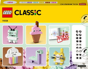 11028 LEGO® Classic Творческое развлечение в пастельных тонах цена и информация | Конструкторы и кубики | pigu.lt
