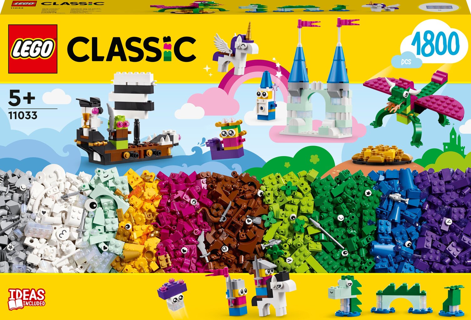 11033 LEGO® Classic Kūrybiška fantazijos visata kaina ir informacija | Konstruktoriai ir kaladėlės | pigu.lt